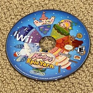 3/$20 Kirby's Epic Yarn Nintendo Wii Video Game
